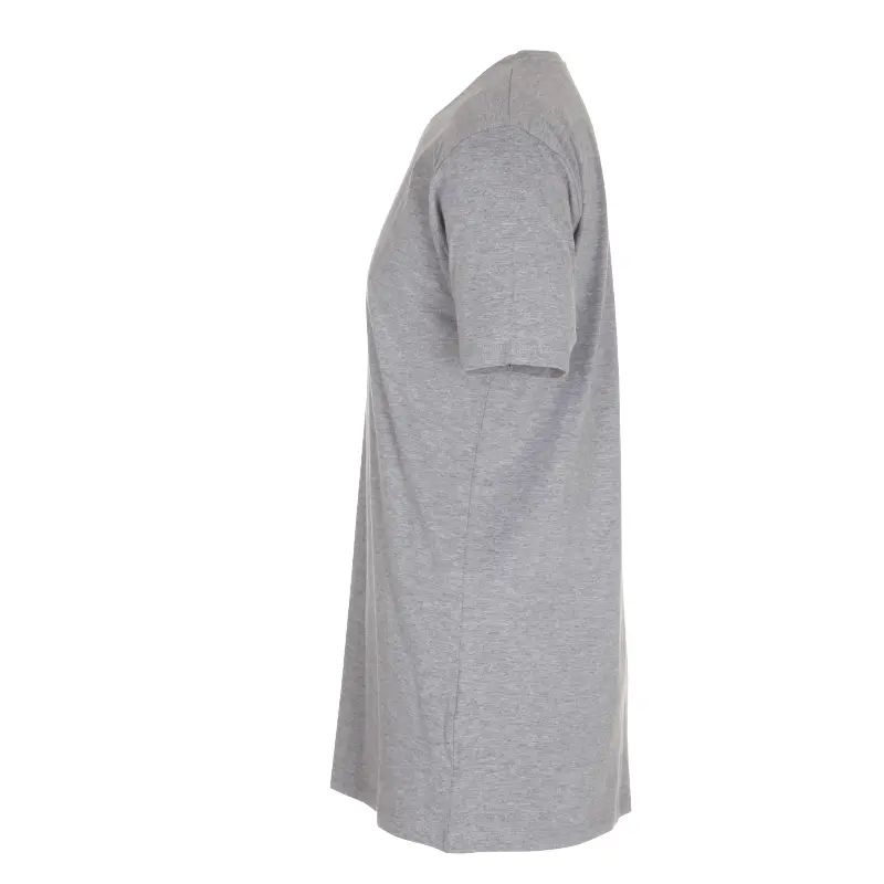 Ekologisk basic rundhalsad t-shirt i oxfordgrå