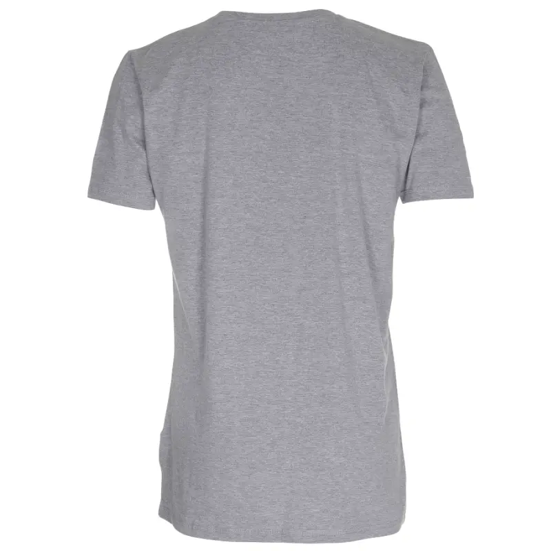 Ekologisk basic rundhalsad t-shirt i oxfordgrå