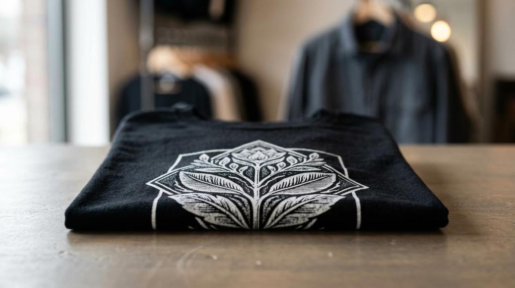 grafisk t-shirt